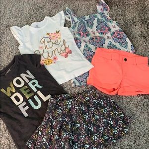 Carters, Jumping Bean Lot of girls clothes size 6x